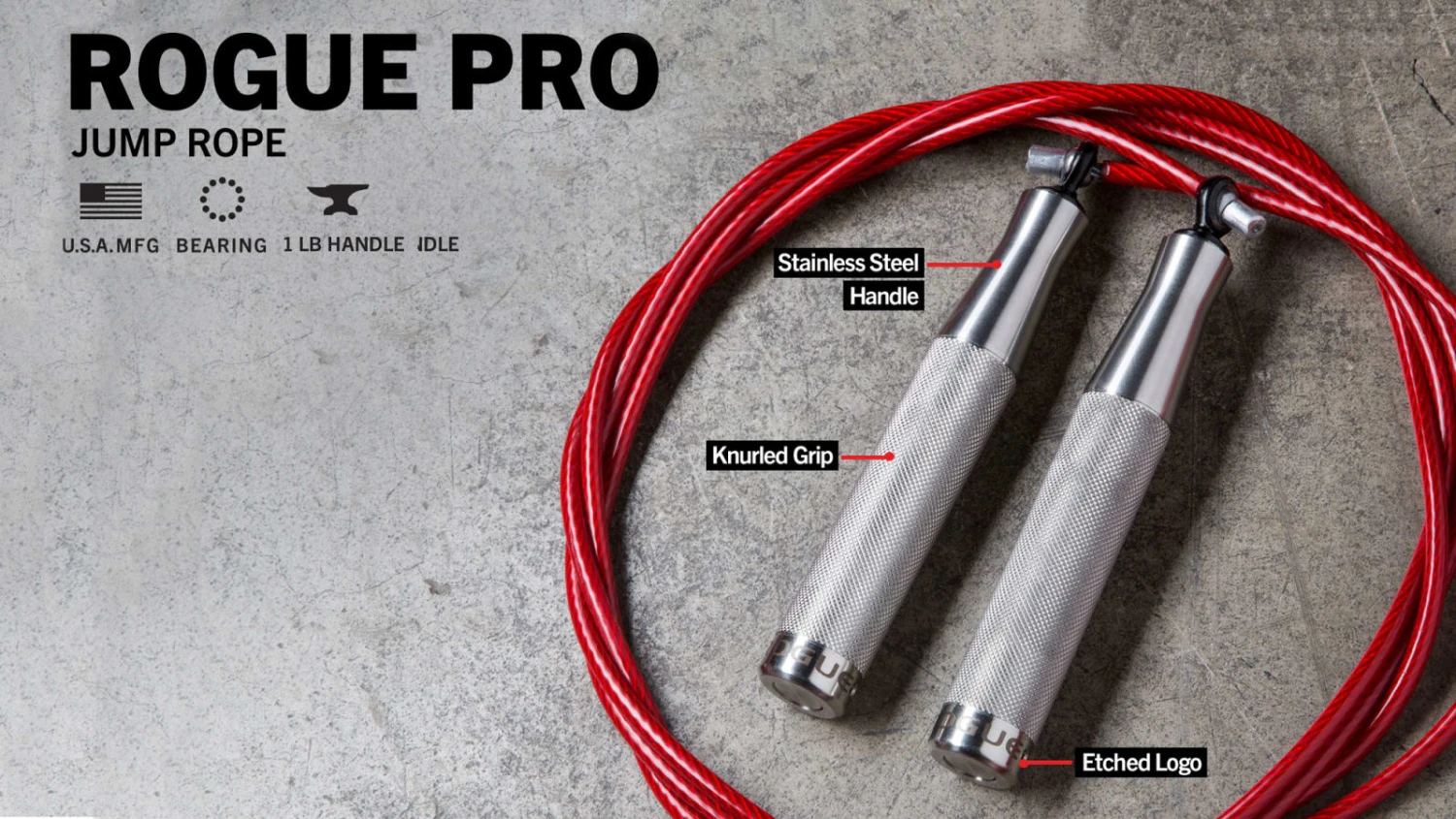 Rogue PRO Jump Rope 3 Rogue PRO Jump Rope