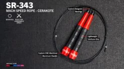 Rogue SR-343 Mach Speed Rope - Cerakote