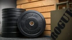 Rogue HG 2.0 Bumper Plates 10 Rogue HG 2.0 Bumper Plates -Fitness Equipment Discount HG22908 web 3 tryb2r