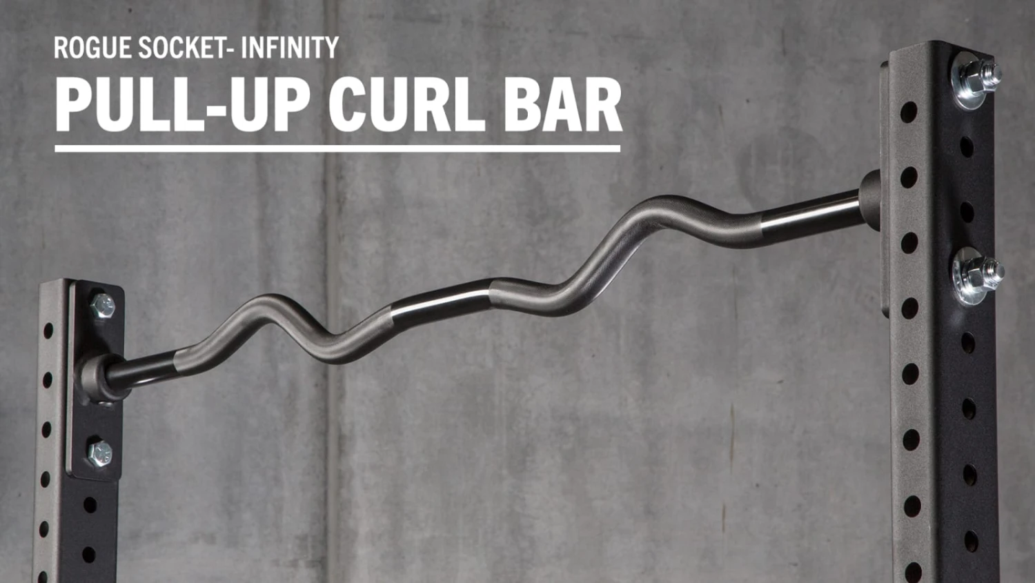 Rogue Infinity Socket Pull-up Curl Bar 3 Rogue Infinity Socket Pull-up Curl Bar