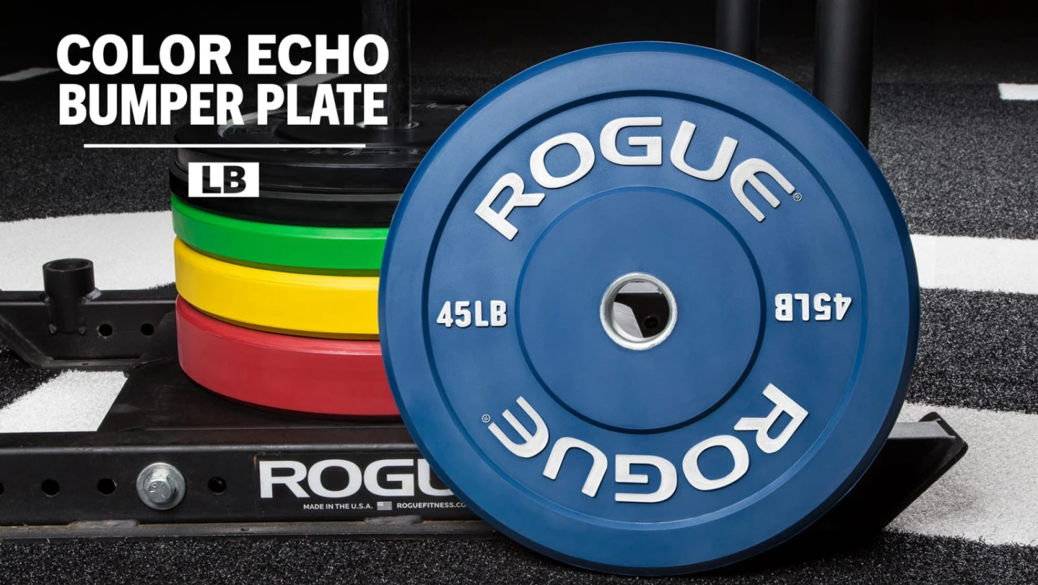 Rogue Color Echo Bumper Plates 3 Rogue Color Echo Bumper Plates