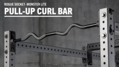 Rogue Monster Lite Socket Pull-up Curl Bar