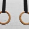 Kids Wood Gymnastic Rings -Fitness Equipment Discount RA0088 H ptcwlb