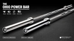 Rogue 45LB Ohio Power Bar - Stainless Steel
