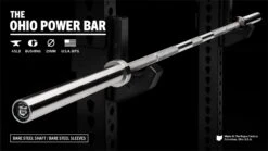 Rogue 45LB Ohio Power Bar - Bare Steel