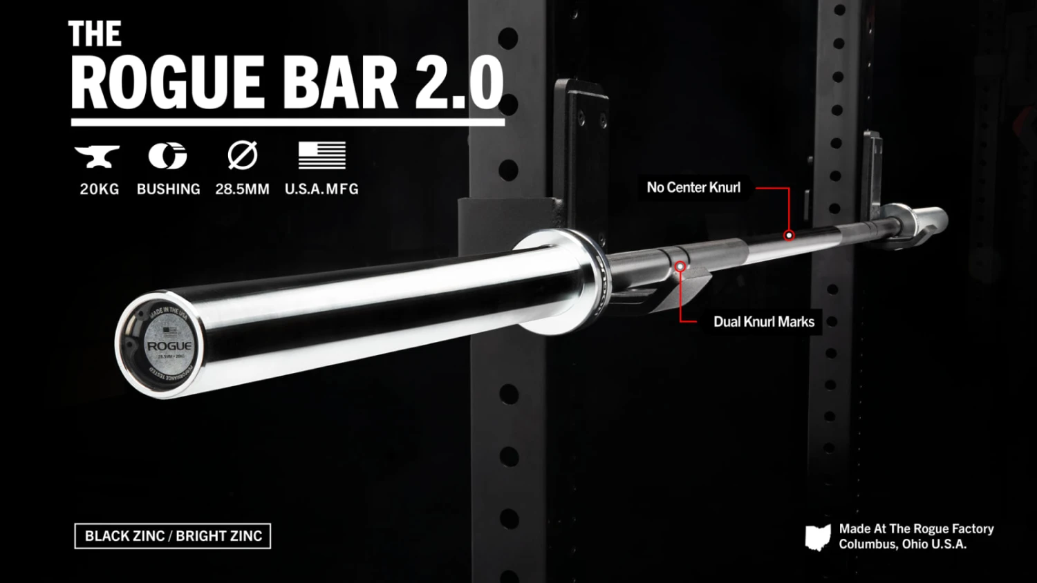 The Rogue Bar 2.0 - Black Zinc 3 The Rogue Bar 2.0 - Black Zinc