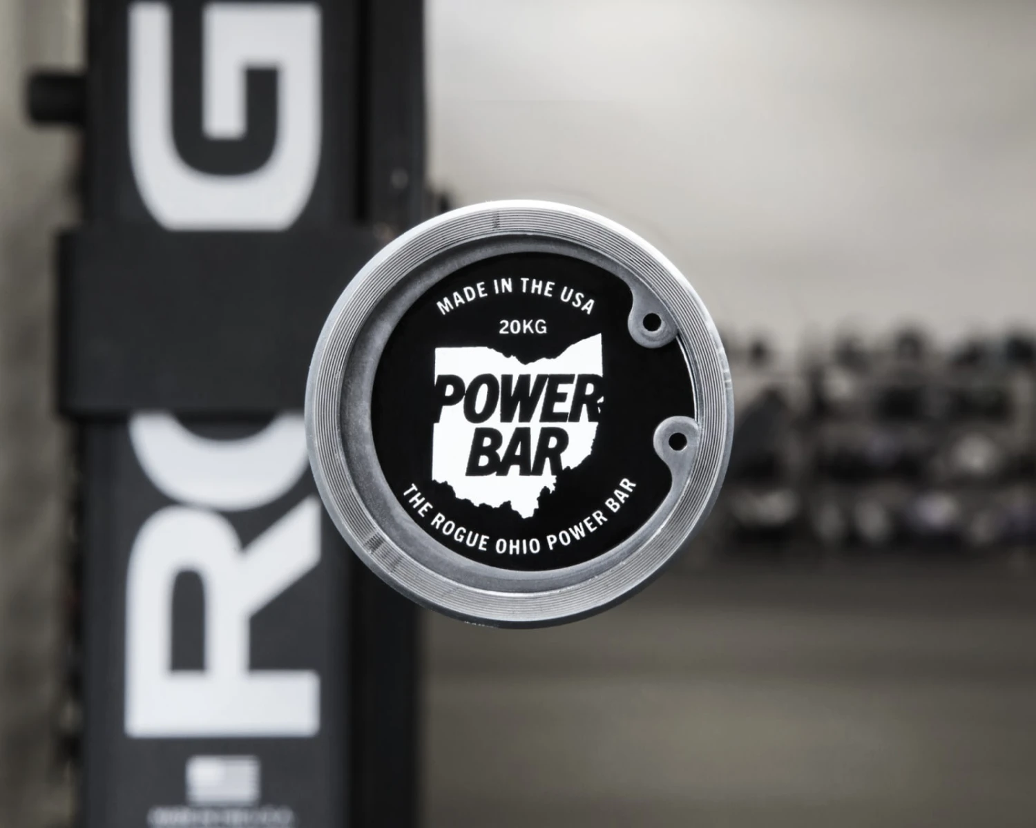 Rogue 20KG Ohio Power Bar - Black Zinc 4 Rogue 20KG Ohio Power Bar - Black Zinc - Image 2