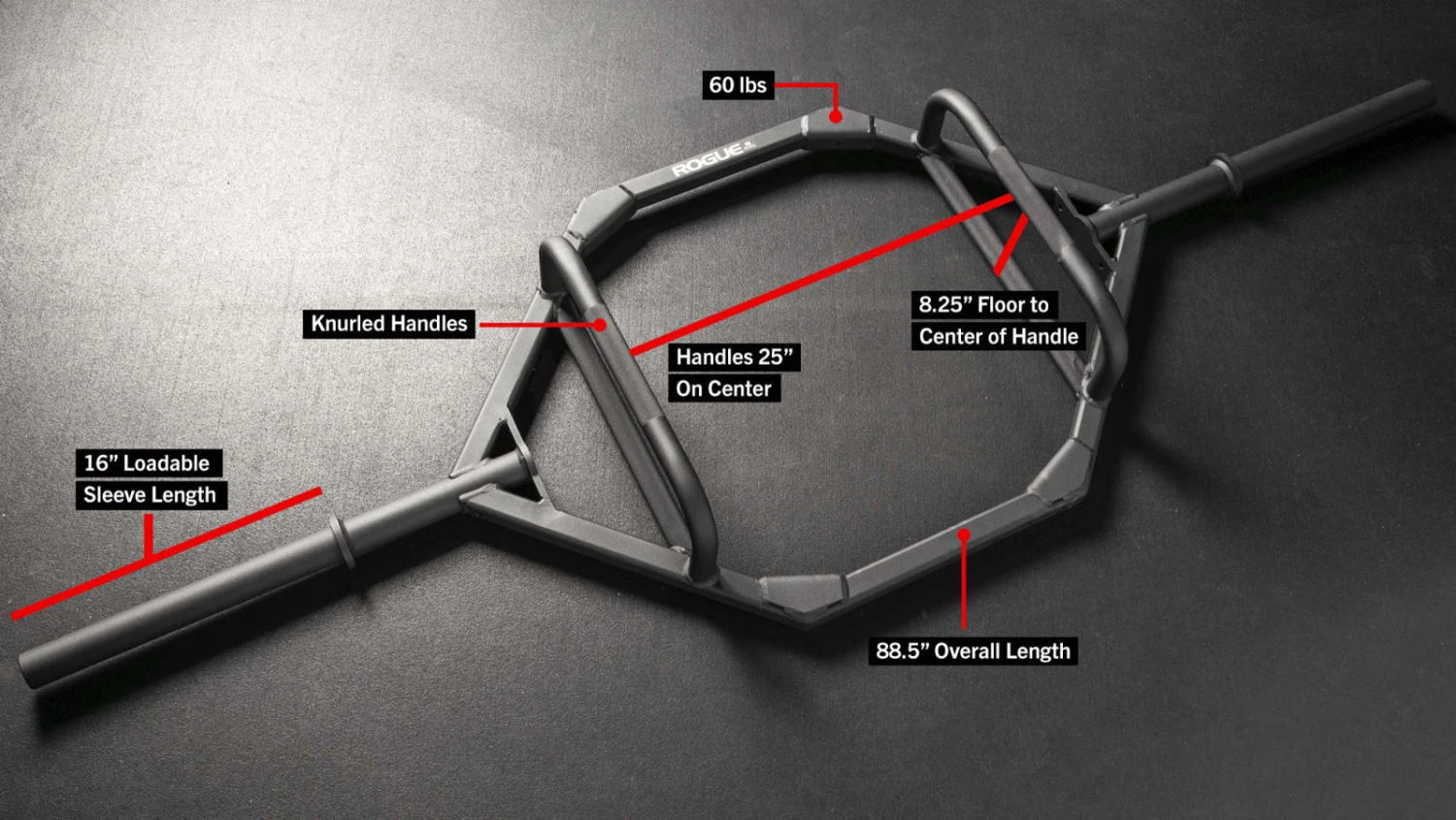 Rogue TB-2 Trap Bar 3 Rogue TB-2 Trap Bar