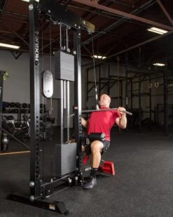 Monster Lat Pulldown/Low Row (Stand Alone) 11 Monster Lat Pulldown/Low Row (Stand Alone) -Fitness Equipment Discount RA1372 BLACK MG web4 e8k9oz