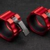 OSO Mighty Axle Collars - Red 2 OSO Mighty Axle Collars - Red -Fitness Equipment Discount RA1825 AN RD H aq25uu