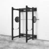 Monster Lite RML-390FULLW Fold Back Wall Mount Power Rack -Fitness Equipment Discount RF0884 BLACK MG DYN