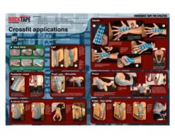 Rocktape 2" Black -Fitness Equipment Discount RO0002 web 4 mfgfdj