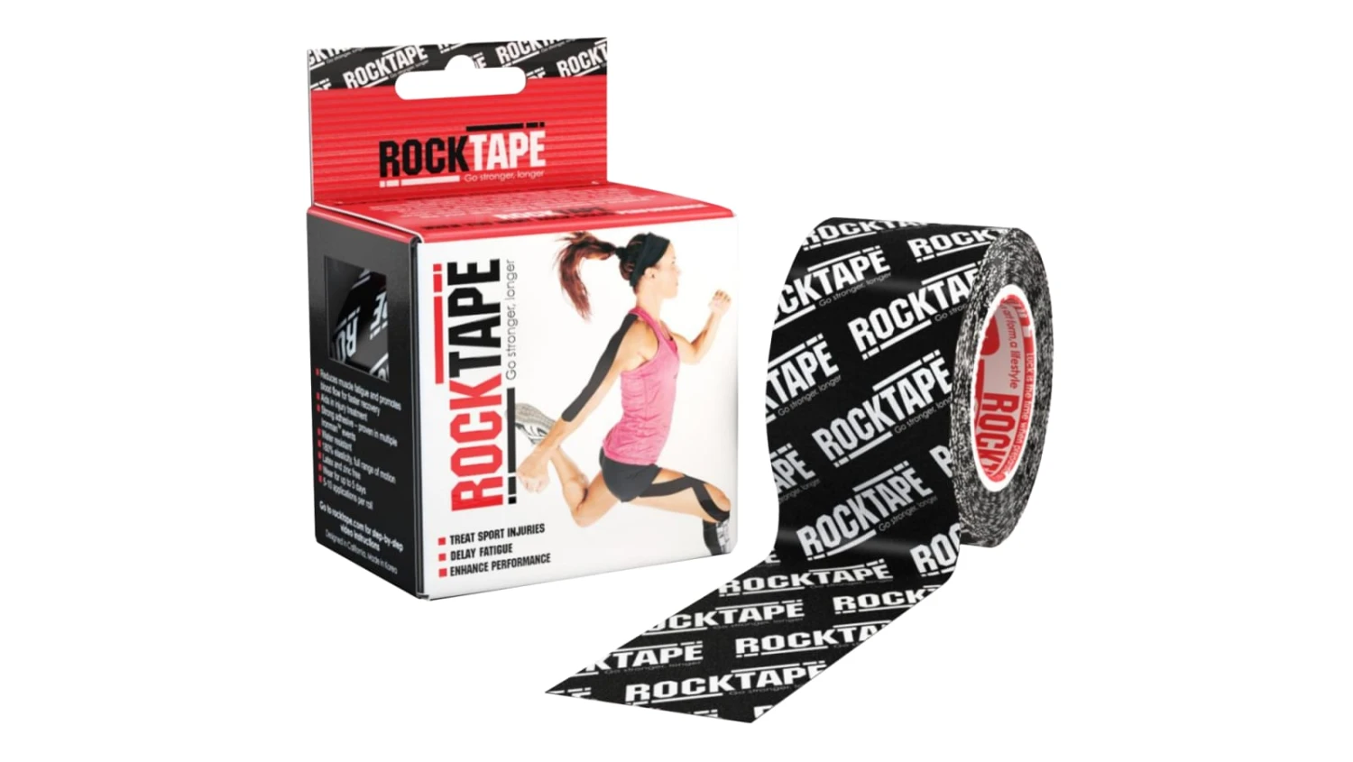Rocktape 2" Black Logo 3 Rocktape 2" Black Logo