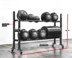 2-Tier Mass Storage System - 70" -Fitness Equipment Discount XX7315 WEB4 ypzfhu